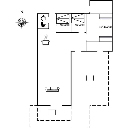Melissa - 300m To The Inlet By Interhome Lihme